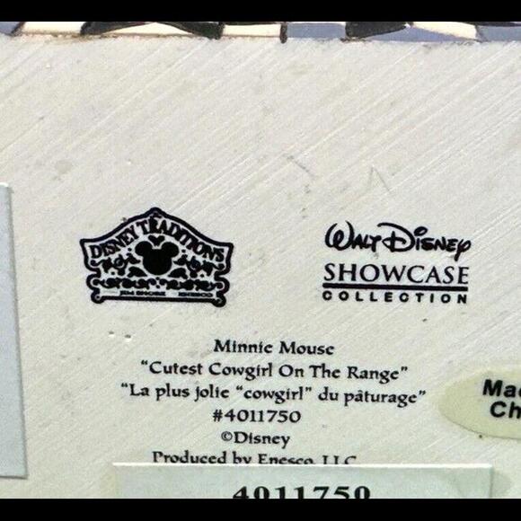 Jim Shore & DISNEY ~ Cutest Cowgirl On The Range  6" Retro Minnie Mouse Figurine - Picture 9 of 9